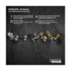 KOHLER K76335BL Reborde de brazo de ducha negro mate_2