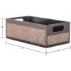 Dublin Caja de decoración de baño cesta de