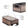Dublin Caja de decoración de baño cesta de