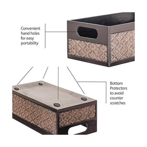 Dublin Caja de decoración de baño cesta de