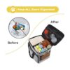 Juego de 6 bolsas de viaje para perros kit de viaje_5