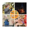 MITCIEN Juguetes de camping para niños simulan fogata_5