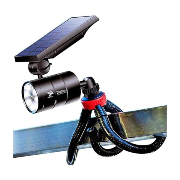 Luces solares de aluminio con sensor de movimiento para_2