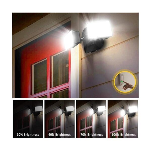 Luces de inundación de seguridad regulables controladas_3