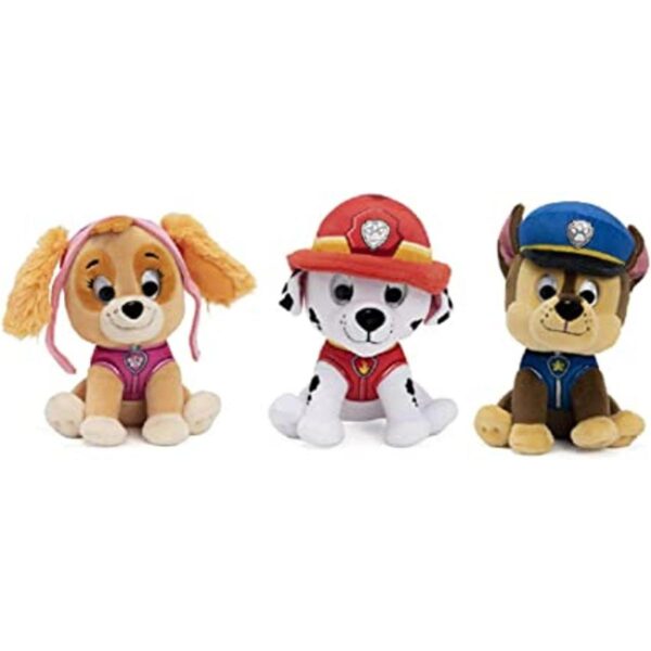 DHE Paw Patrol Juego de 3 personajes de peluche diseño_1