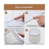Juego de 2 pantallas de tambor para lámparas de mesa_6