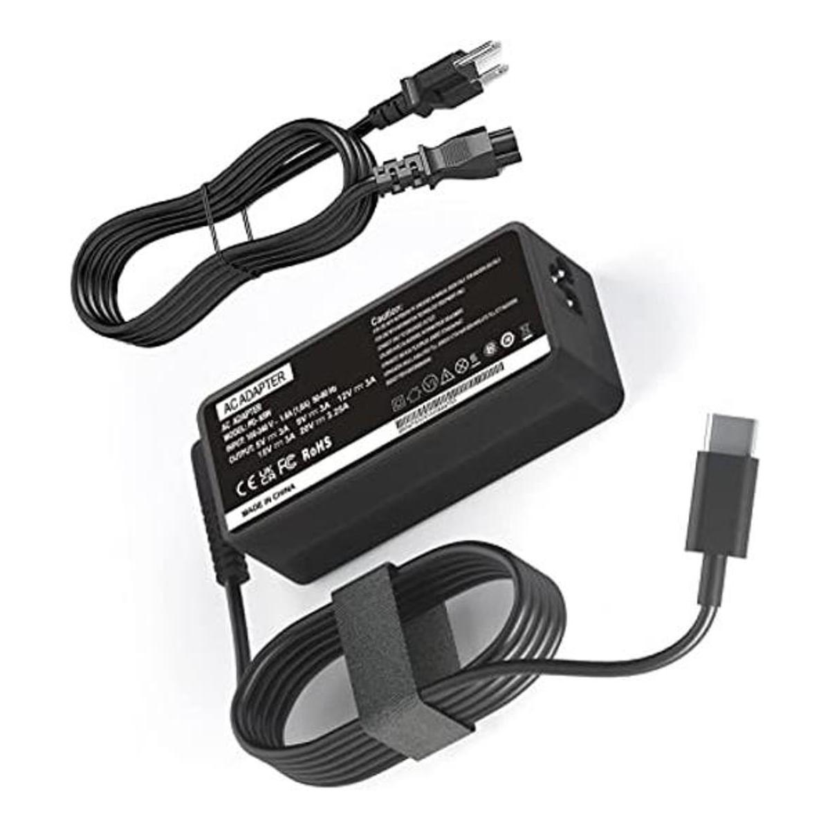 Cargador USB C para laptop de 65 W adaptador universal de