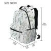 Mochila rústica para laptop mochila escolar bolsa de