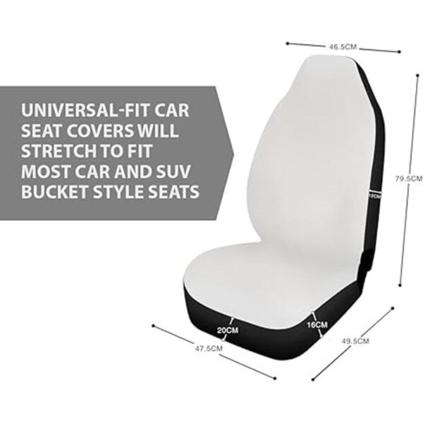 JOAIFO Cute Corgi Juego completo de 2 fundas de asiento_2