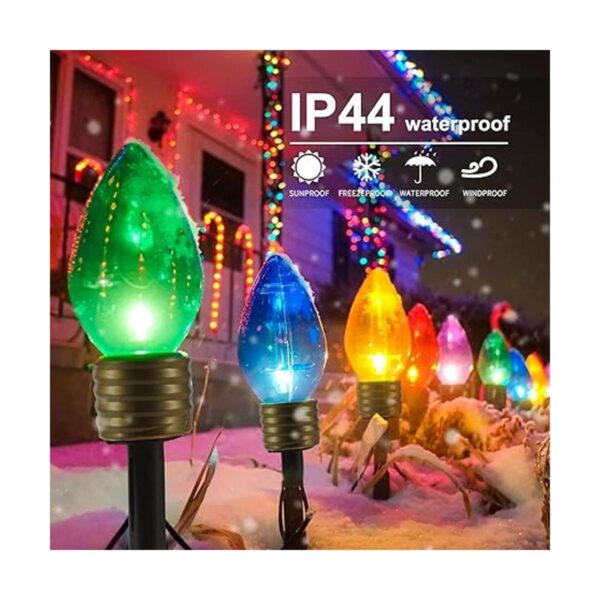 Luces de Navidad Jumbo C9 decoraciones de césped para el_2
