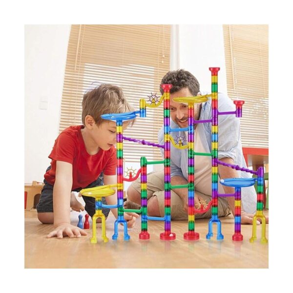 Magicfly Juego de carreras de mármol 127 piezas de pista_6