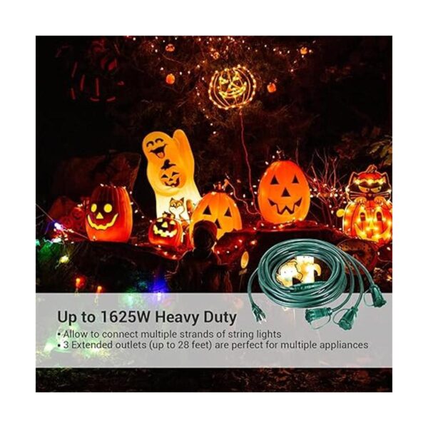 DEWENWILS Outdoor Extension Cord for Halloween_5