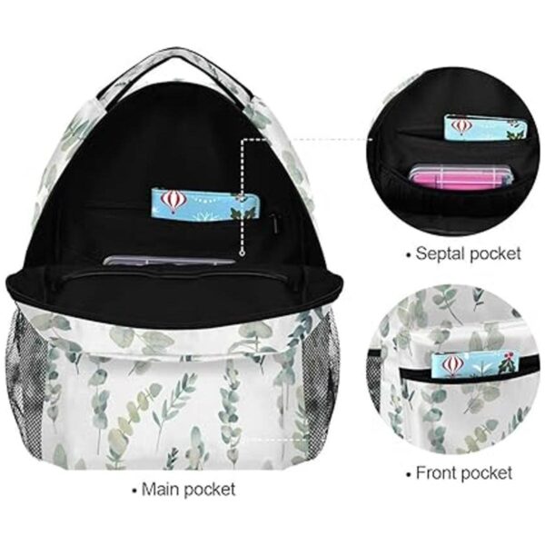 Mochila rústica para laptop mochila escolar bolsa de