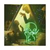 Green Alien Neon Signs Funny LED Light Sign Alien Invasion_5