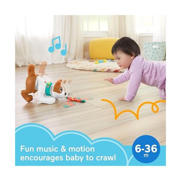 FisherPrice 123 Crawl with Me Puppy juguete electrónico_2