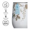 Corkcicle Disney Princess Belle Vaso de vino sin tallo