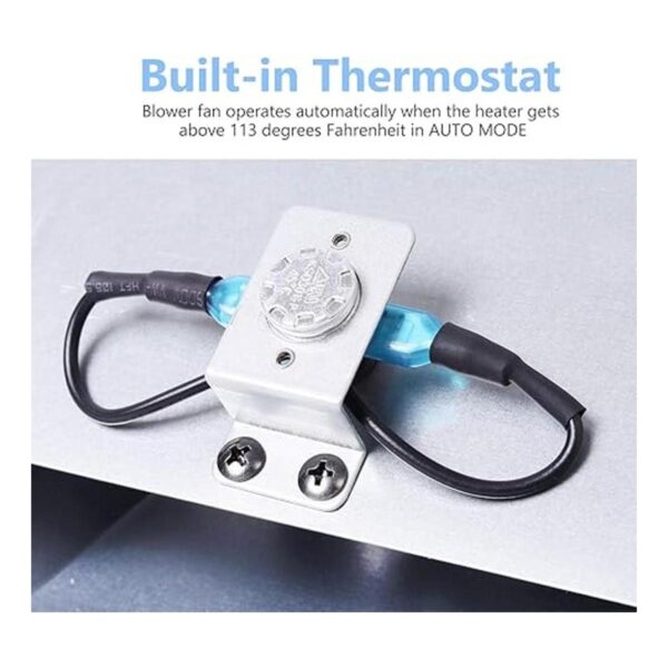 Criditpid Ventilador de calentador de pared sin