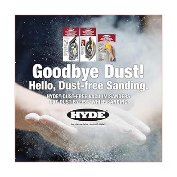 Hyde Tools Lijadora de mano al vacío 09165 para paneles_3