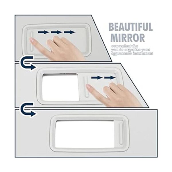 Driver Left Side Sun Visor Compatible with Subaru Forester_5