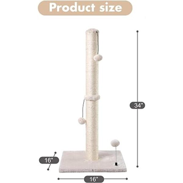 MECOOL Poste rascador de sisal de alta calidad con
