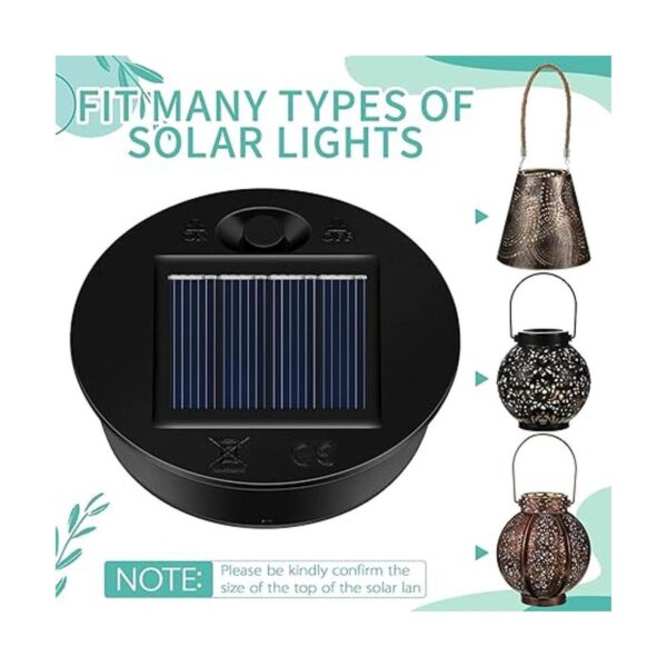 Paquete de 12 piezas de luz solar de repuesto para luces_2