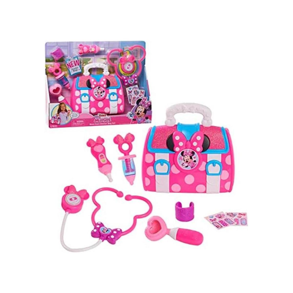 Just Play Juego de bolsa de médico con diseño de lazo de