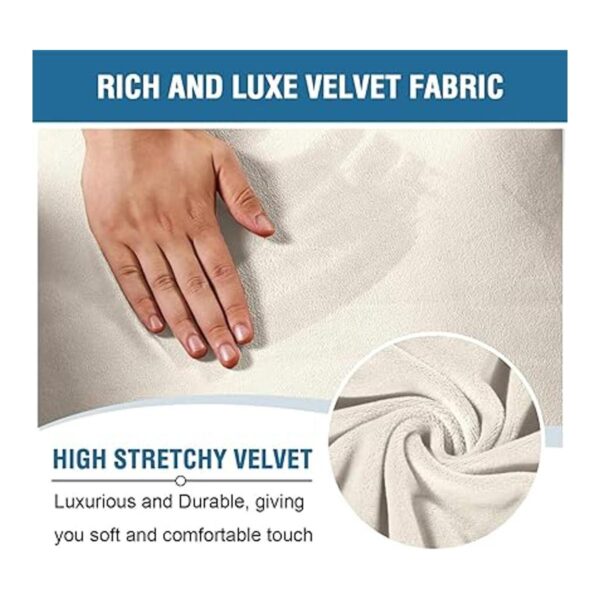 H.VERSAILTEX Funda de terciopelo para sillón reclinable_3