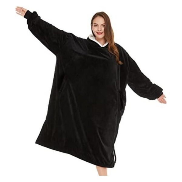LetsFunny Sudadera con capucha estilo cobija tela