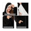 LetsFunny Sudadera con capucha estilo cobija tela