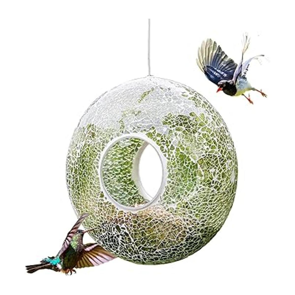 Fly Through Wild Bird Feeder Comedero colgante para