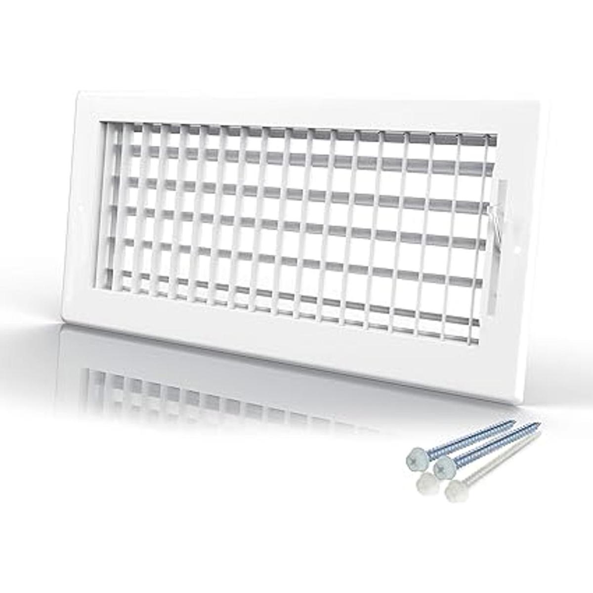 Engera Regulador de aire HVAC de doble deflexión