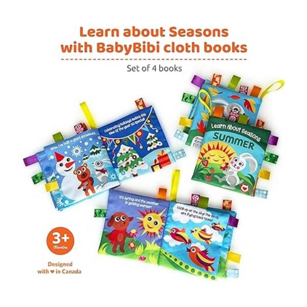 Libros de tela para bebés Aprende sobre estaciones_2