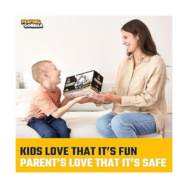Juguetes de excavadora de control remoto para niños con_3