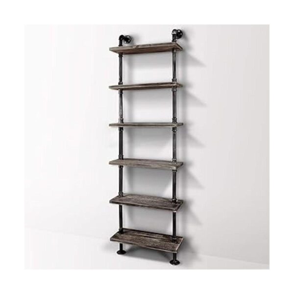 Tubo industrial pintado negro de 34 x 30 pulgadas