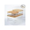 Organizador organizador de almacenamiento con tapa de