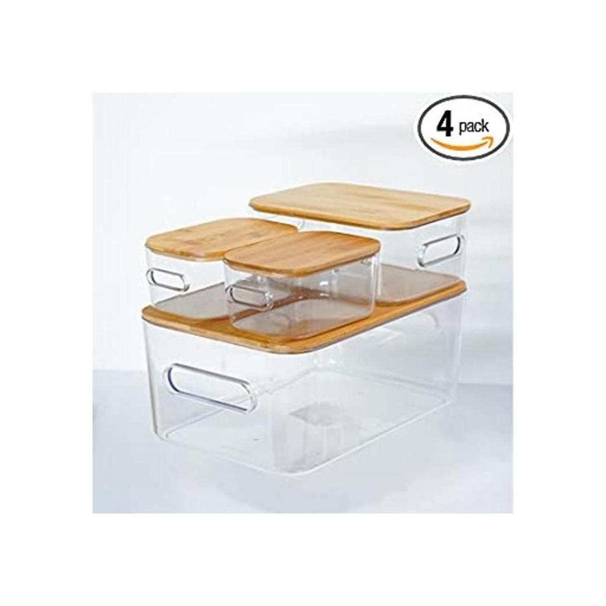 Organizador organizador de almacenamiento con tapa de