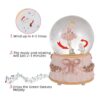 Dreamwizor Ballerina Globo de nieve con mangas verdes_5