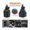 Kolasels Soporte para taza de coche con brazo ajustable_5