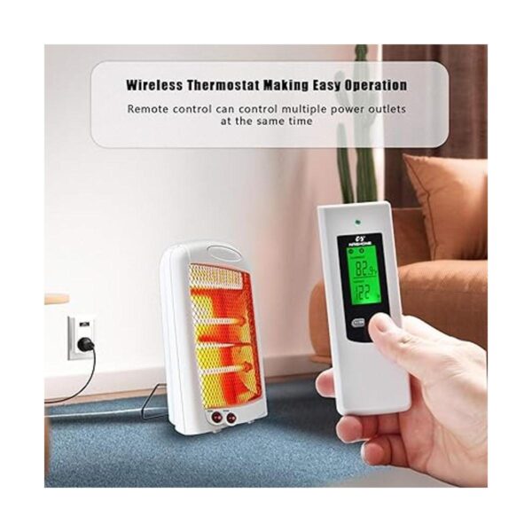 Nashone Termostato inalámbrico enchufable termostato_3