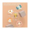 Eners Cuna musical para bebé con luces nocturnas y_4