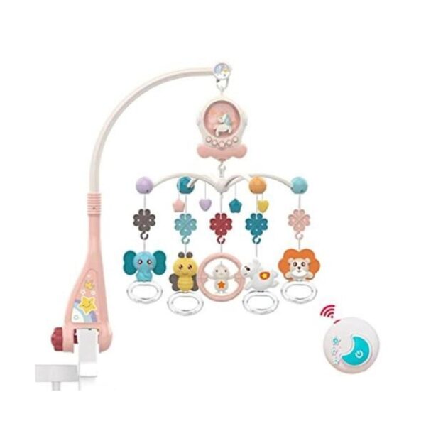 Eners Cuna musical para bebé con luces nocturnas y_1