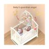 Eners Cuna musical para bebé con luces nocturnas y_5