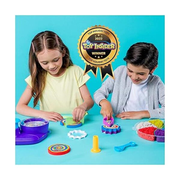 Kinetic Sand Juego Deluxe Swirl N Surprise 2.5 libras_2
