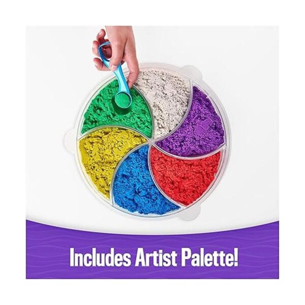 Kinetic Sand Juego Deluxe Swirl N Surprise 2.5 libras_4