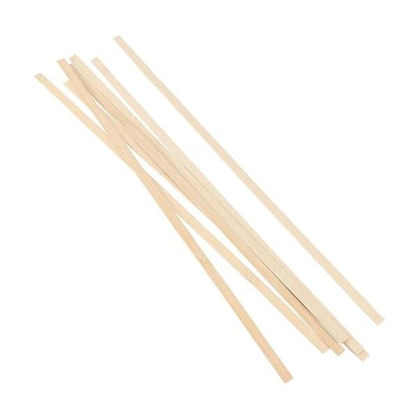 Hakzeon 600 palillos de bambú natural de 15.5 pulgadas