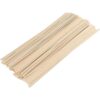 Hakzeon 600 palillos de bambú natural de 15.5 pulgadas
