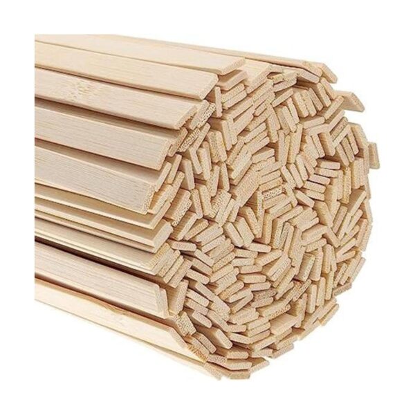 Hakzeon 600 palillos de bambú natural de 15.5 pulgadas