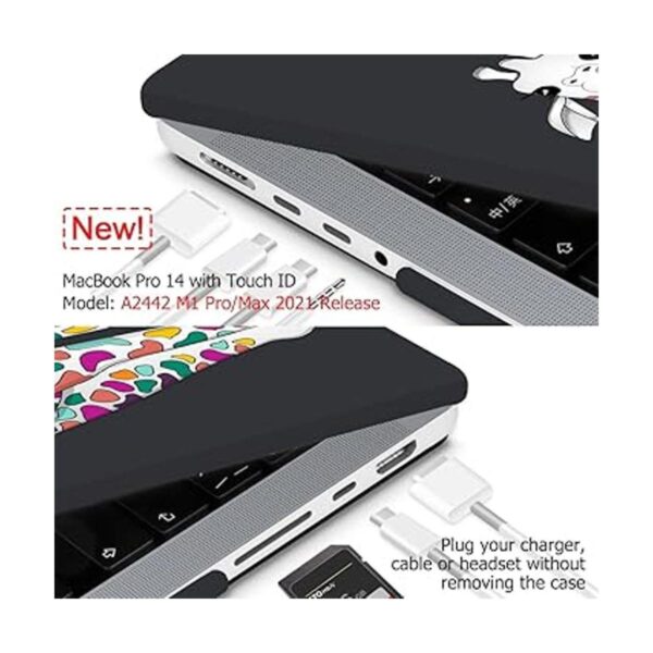 Mektron Funda rígida para MacBook Pro de 14.2 pulgadas_2