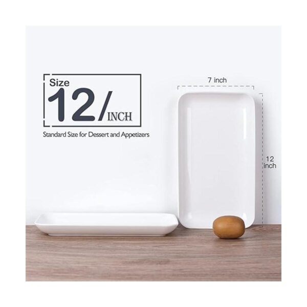 Delling Juego de platos grandes de 12 pulgadas platos_2