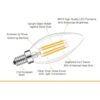 Lamsky Bombilla LED E14 regulable 110 V 400 lm_4